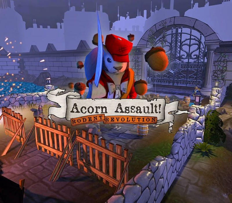 Acorn Assault: Rodent Revolution PC Steam CD Key Logo