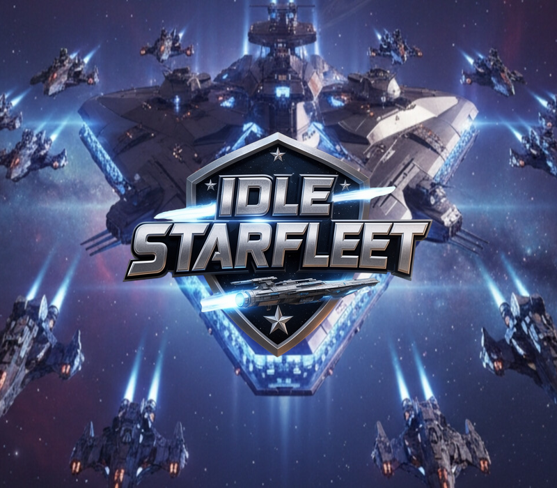 Idle Starfleet PC Steam CD Key Logo