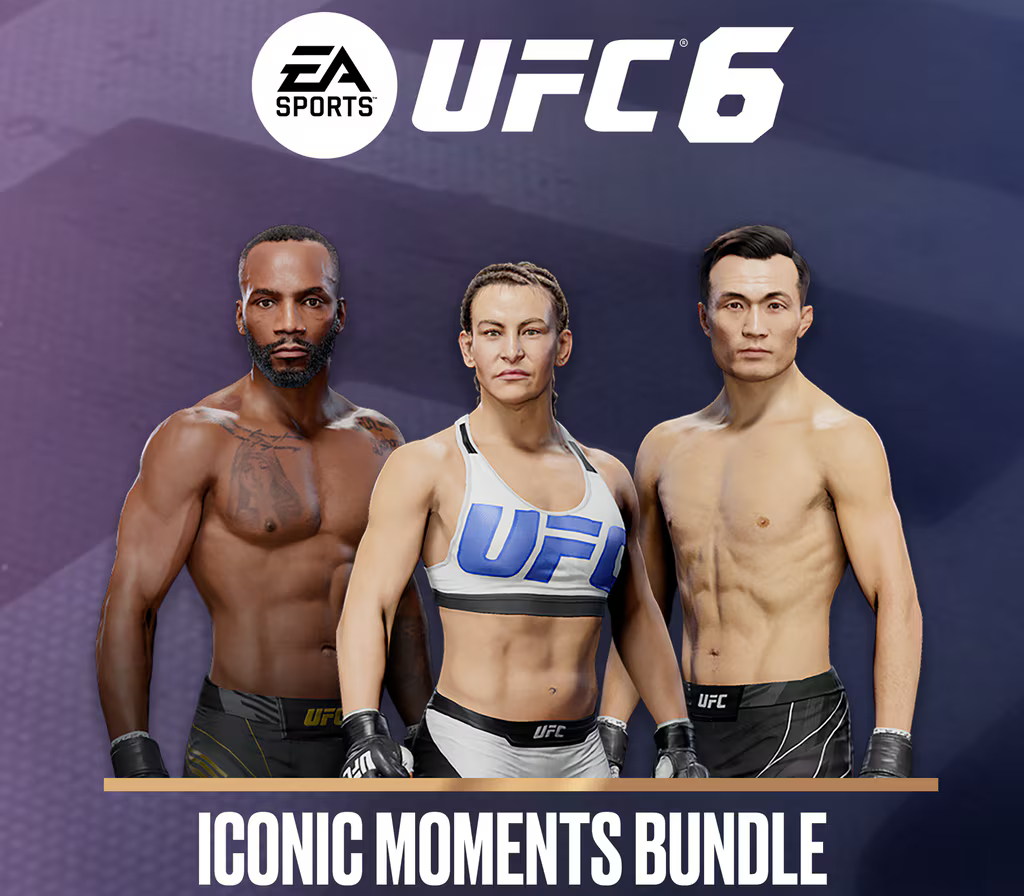 UFC 6 - Iconic Moments Bundle DLC EU PS5 CD Key Logo