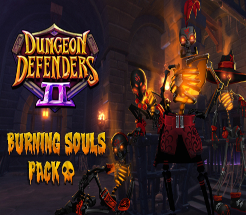 Dungeon Defenders II - Burning Souls Pack DLC PC Steam CD Key Logo