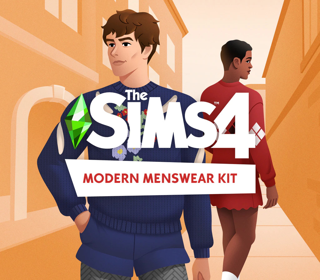 The Sims 4 - Modern Menswear Kit DLC PC EA App CD Key Logo