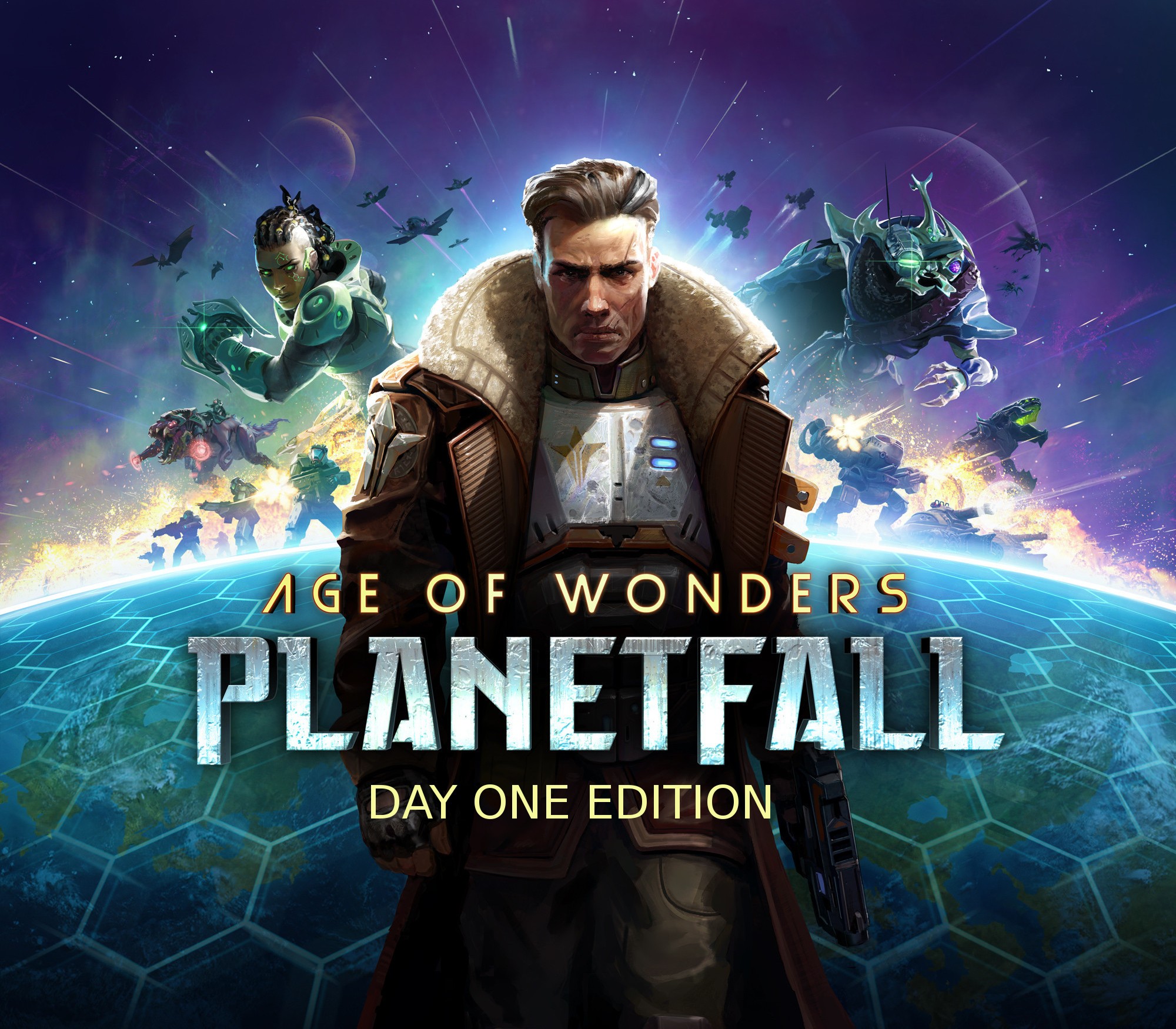 Age of Wonders: Planetfall Day One Edition PC Steam CD Key Logo