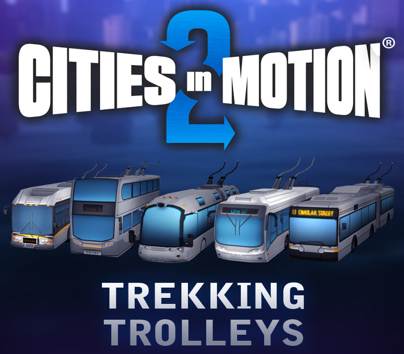 Cities in Motion 2 - Trekking Trolleys DLC Steam CD Key Logo
