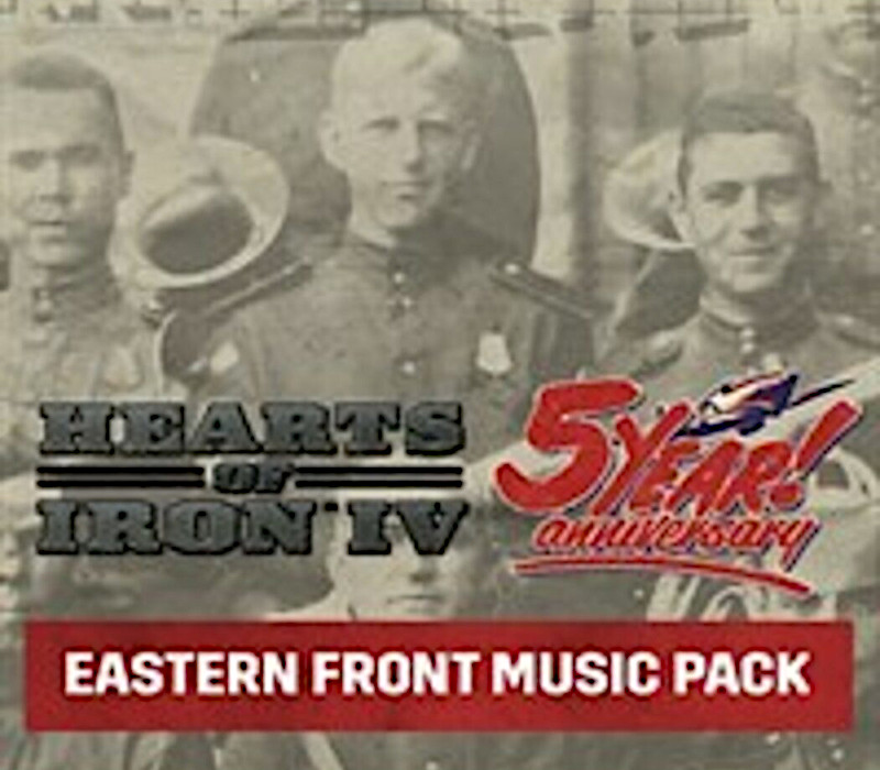 Hearts of Iron IV - Eastern Front Music Pack DLC Steam CD Key Logo