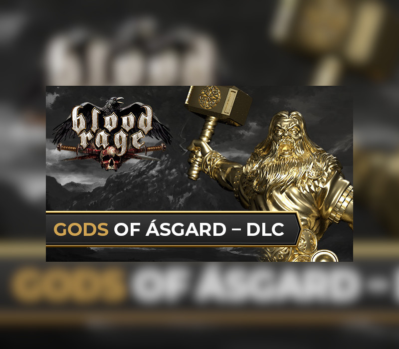 Blood Rage: Digital Edition - Gods of Asgard DLC Steam CD Key Logo