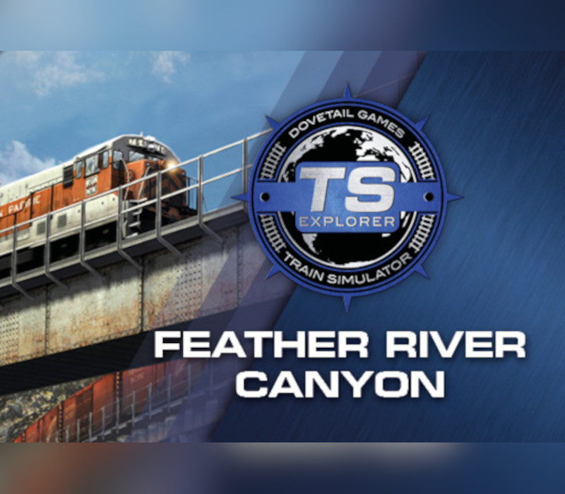 Train Simulator Classic - Feather River Canyon Route Add-On DLC PC Steam CD Key Logo