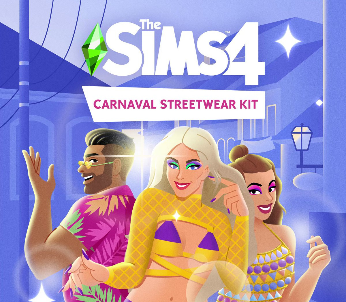 The Sims 4 - Carnaval Streetwear Kit DLC EU PC EA App CD Key Logo