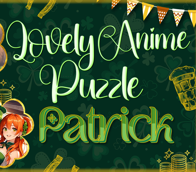 Lovely Anime Puzzle: Patrick PC Steam CD Key Logo