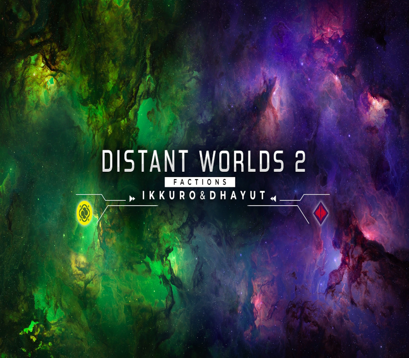 Distant Worlds 2: Factions - Ikkuro and Dhayut DLC EU PC Steam CD Key Logo