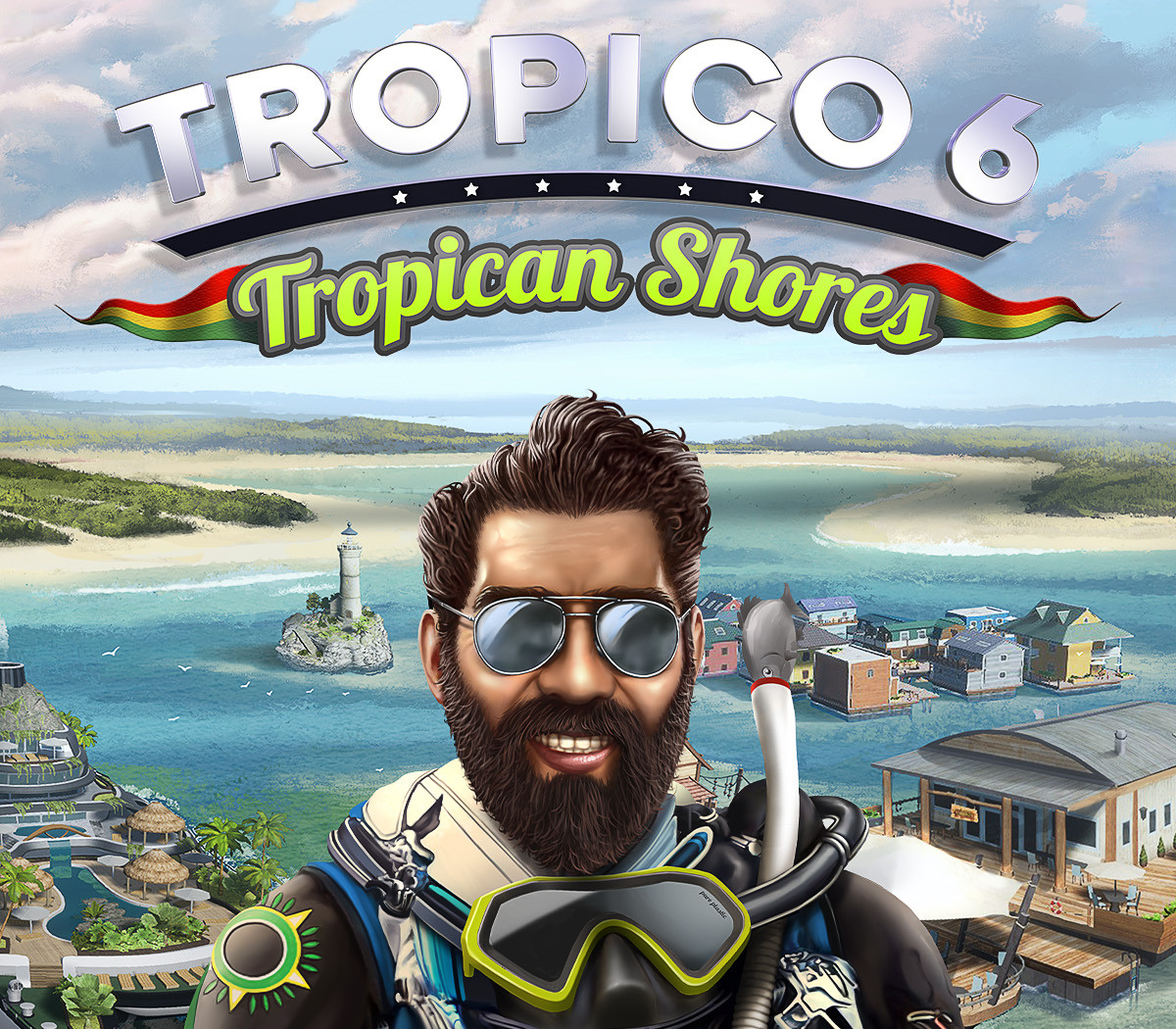 Tropico 6 - Tropican Shores DLC PC Steam CD Key Logo