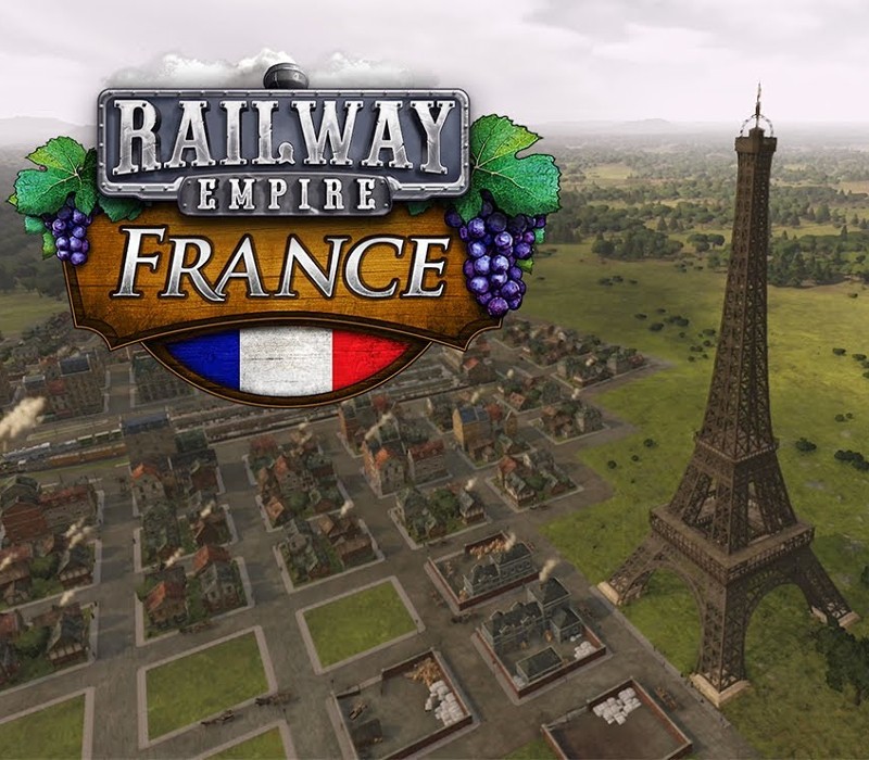 Railway Empire - France DLC PC Steam CD Key Logo