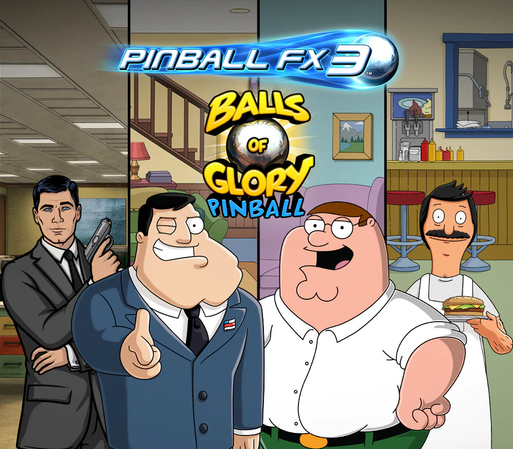 Pinball FX3 - Balls of Glory Pinball DLC Steam CD Key Logo