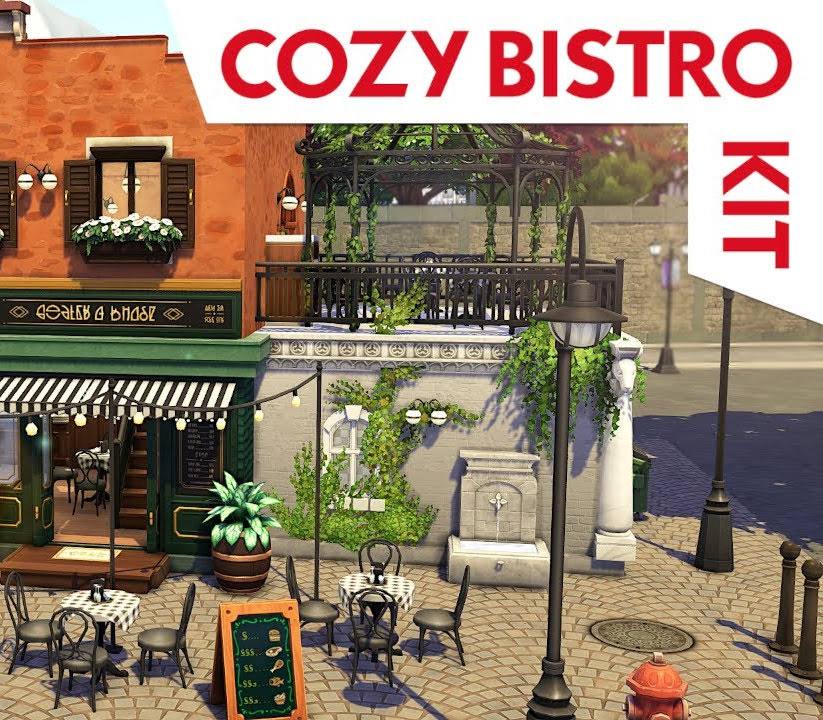 The Sims 4 - Cozy Bistro Kit DLC PC EA App CD Key Logo