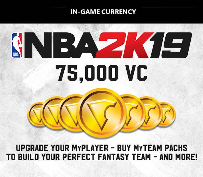 NBA 2K19 - 75,000 VC Pack DLC XBOX One CD Key Logo