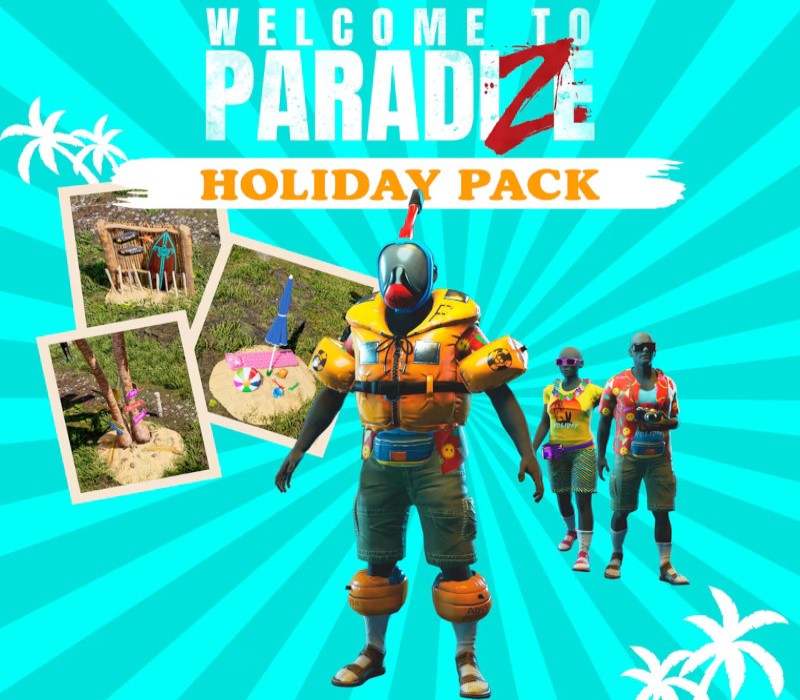 Welcome to ParadiZe - Holidays Cosmetic Pack DLC Steam CD Key Logo