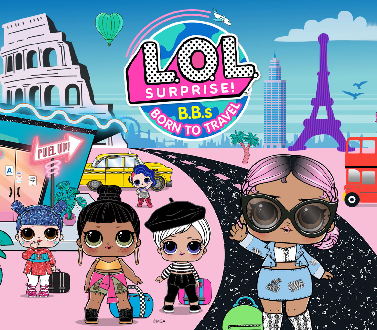 L.O.L. Surprise! B.B.s BORN TO TRAVEL EU XBOX One / Xbox Series X|S CD Key Logo