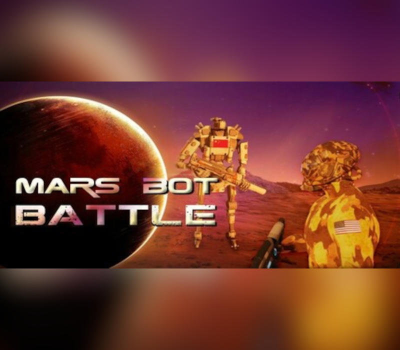 Mars Bot Battle PC Steam CD Key Logo