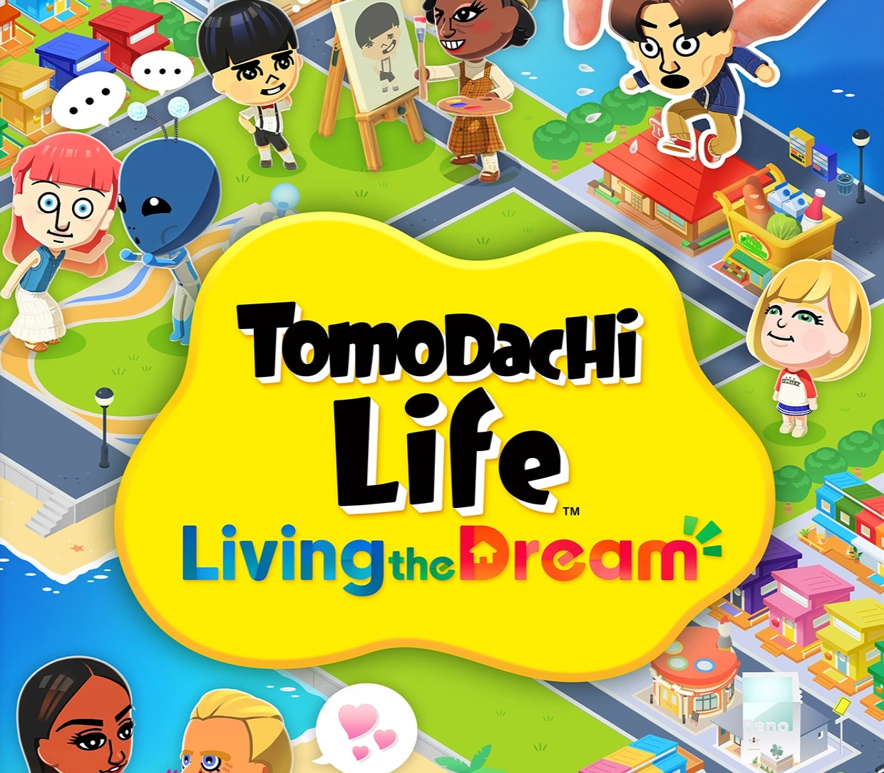 Tomodachi Life: Living the Dream US Nintendo Switch CD Key Logo