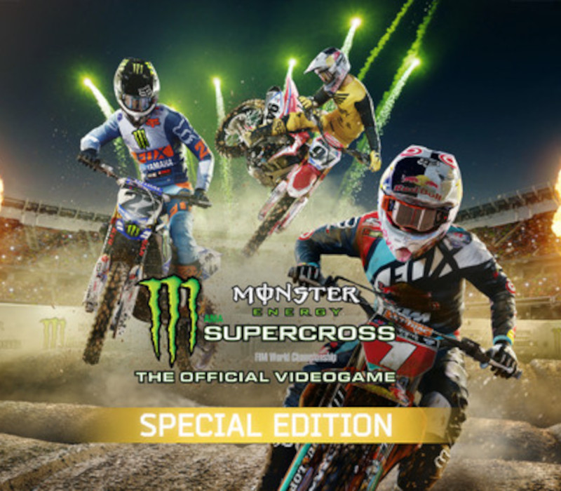 Monster Energy Supercross - Special Edition EU XBOX One CD Key Logo