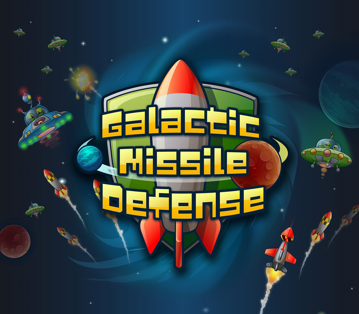 Galactic Missile Defense Steam CD Key Logo