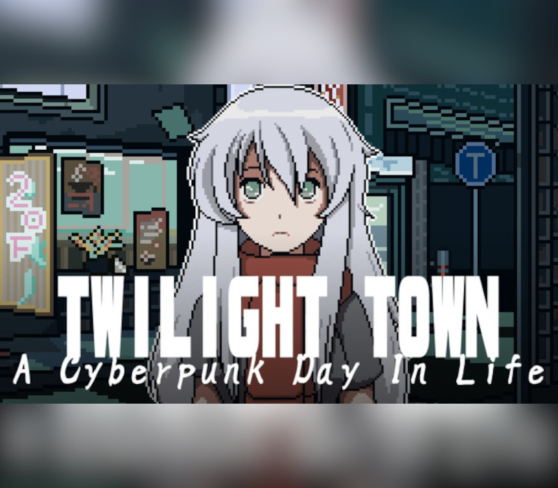 Twilight Town: A Cyberpunk Day In Life Steam CD Key Logo