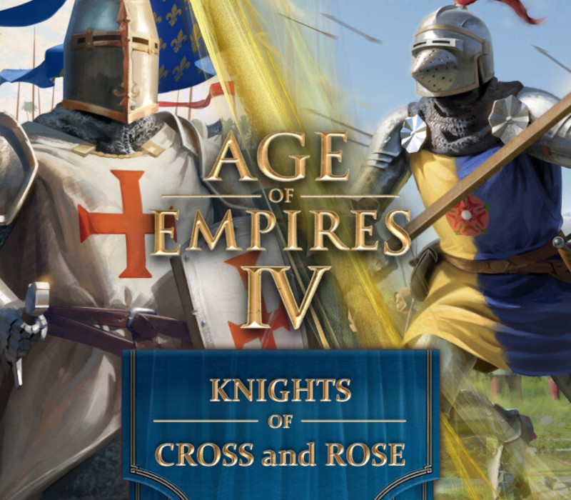 Age of Empires IV - Knights of Cross and Rose DLC PC Steam CD Key Logo