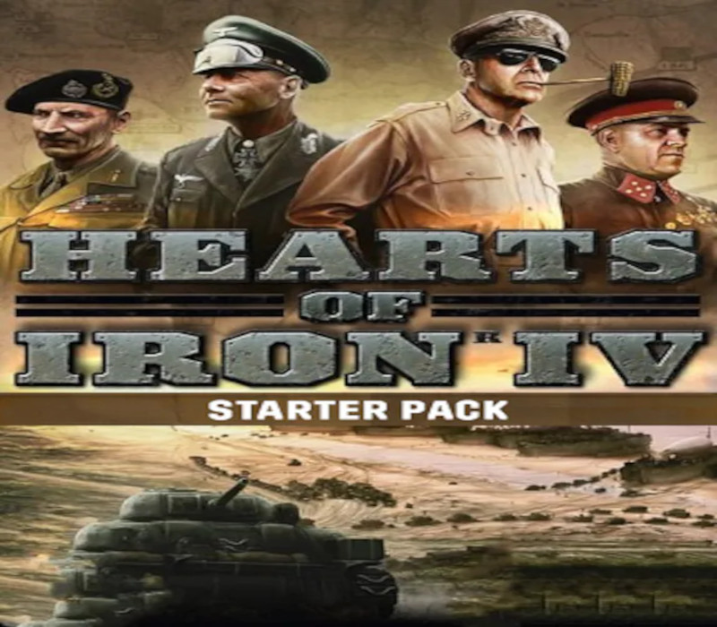 Hearts of Iron IV: Starter Edition Steam CD Key Logo
