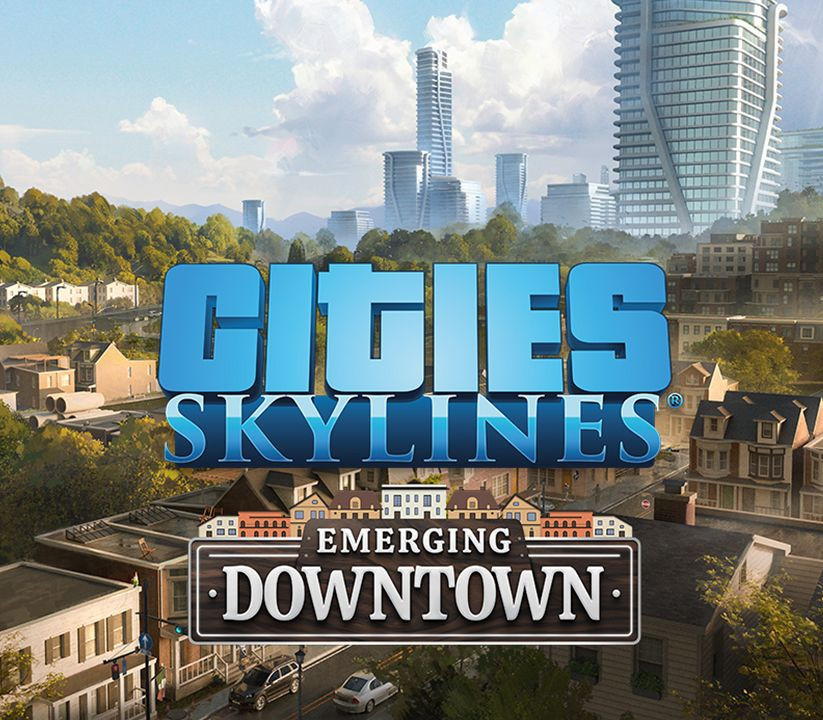 Cities: Skylines - Content Creator Pack: Emerging Downtown DLC RoW PC Steam CD Key Logo