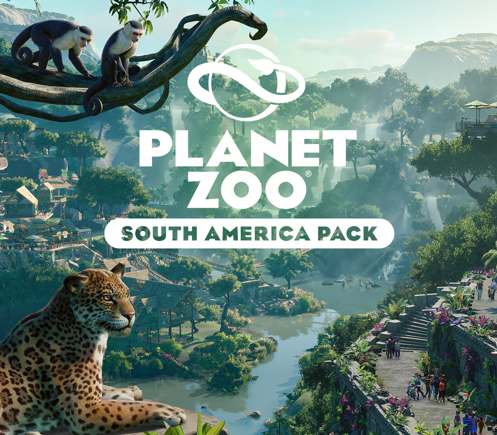Planet Zoo - South America Pack DLC EU PC Steam CD Key Logo