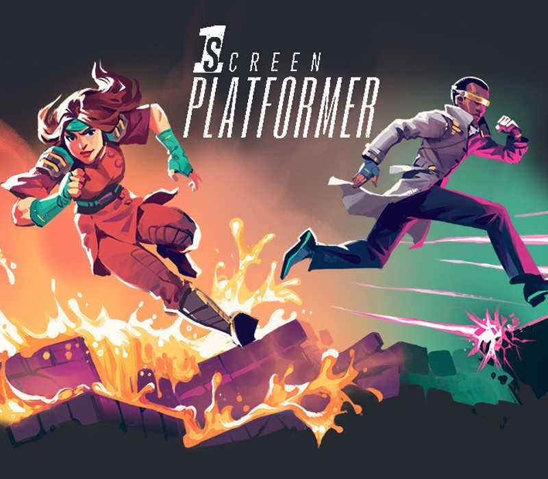 1 Screen Platformer PC Steam CD Key Logo