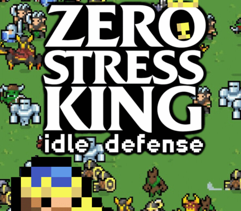Zero Stress King: Idle Defense PC Steam CD Key Logo
