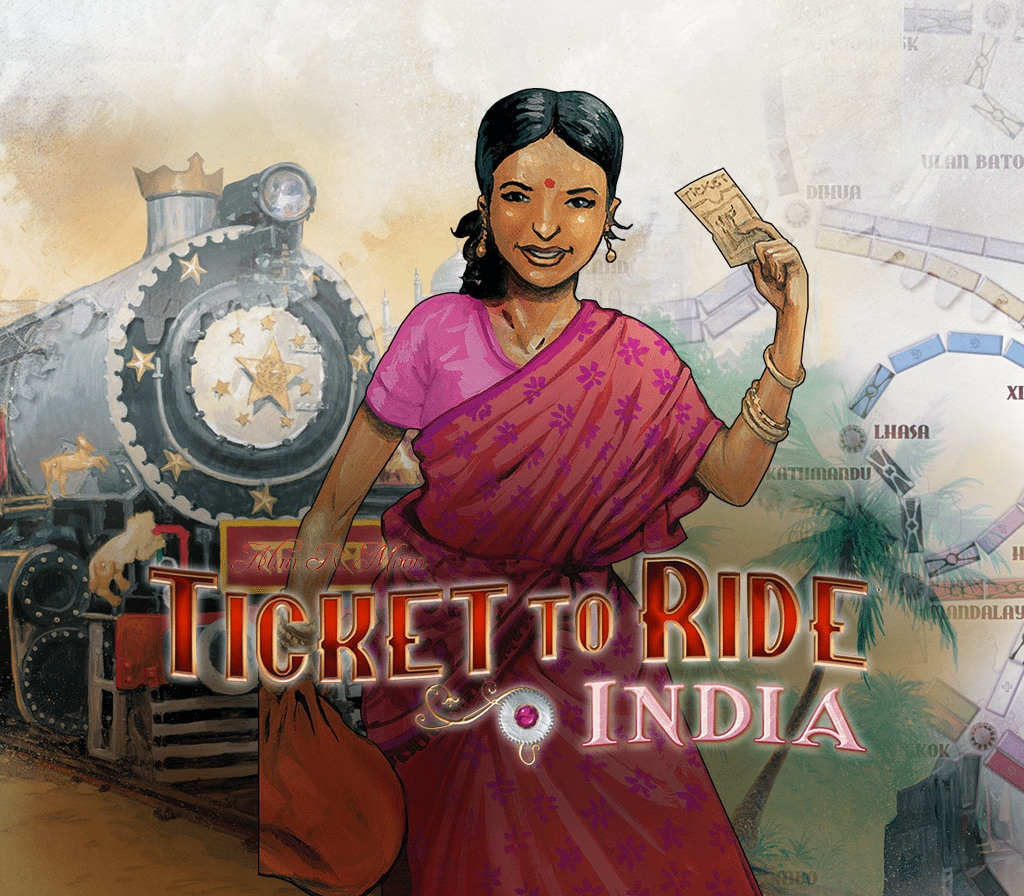 Ticket to Ride: Classic Edition - India DLC Steam CD Key Logo