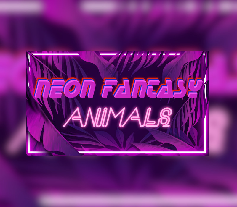 Neon Fantasy: Animals Steam CD Key Logo