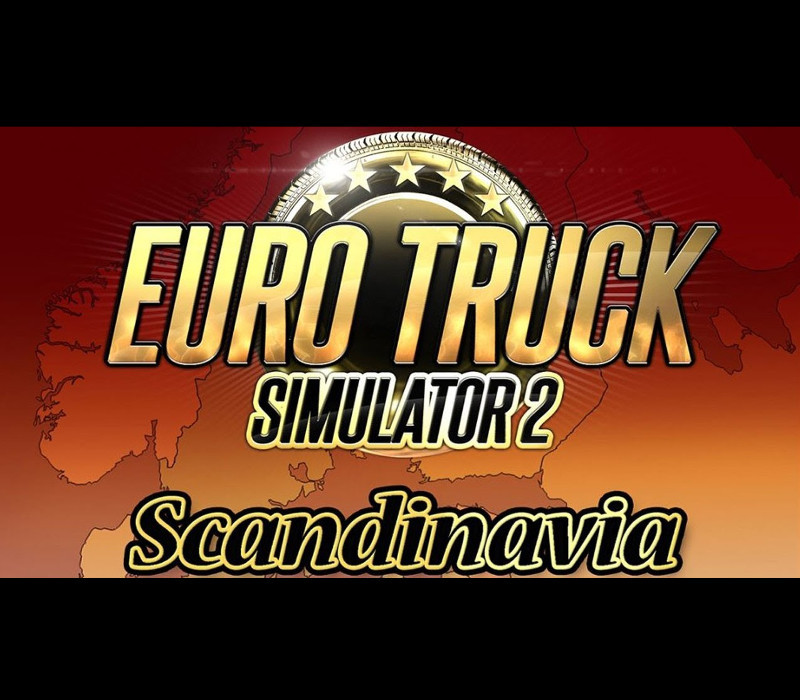 Euro Truck Simulator 2 - Scandinavia DLC EU Steam CD Key Logo