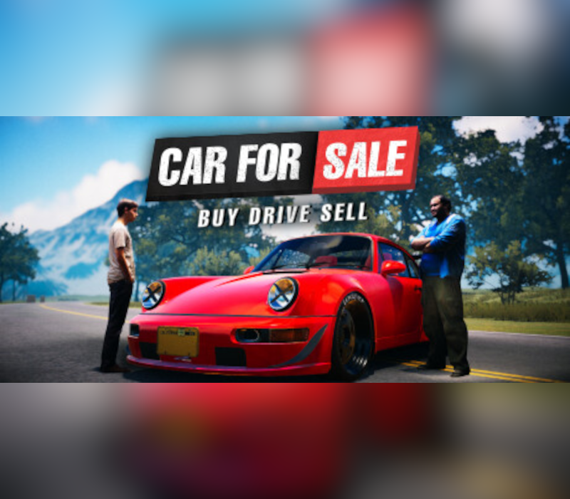 Car For Sale Simulator 2023 PC Steam CD Key Logo