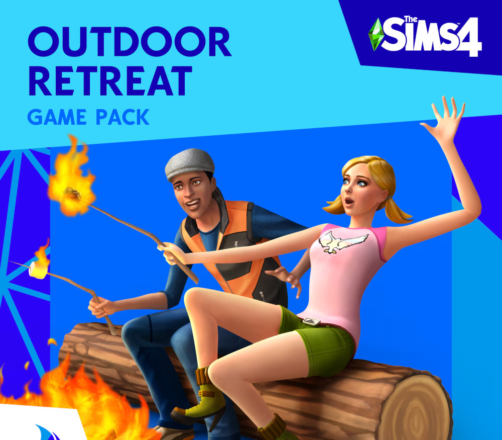 The Sims 4 - Outdoor Retreat DLC NA PC EA App CD Key Logo