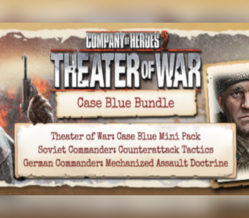 Company of Heroes 2 - Case Blue Bundle Steam CD Key Logo