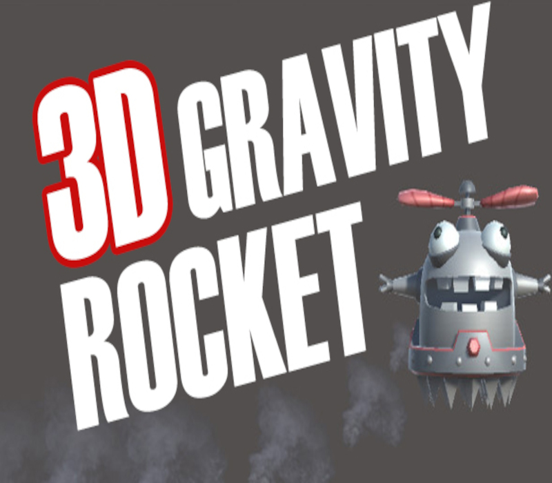 3D Gravity Rocket English Language only Steam CD Key Logo