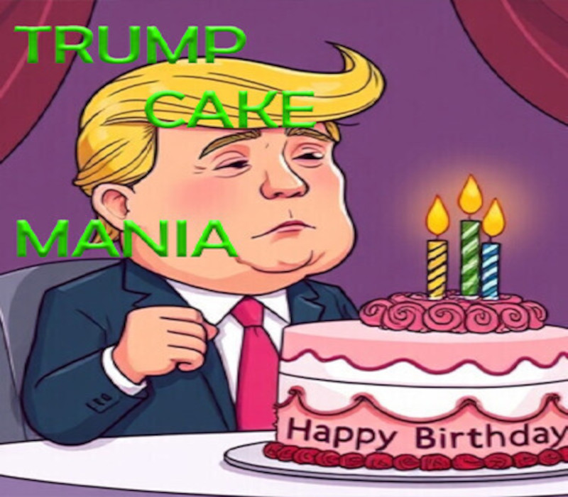 Trump Cake Mania PC Steam CD Key Logo