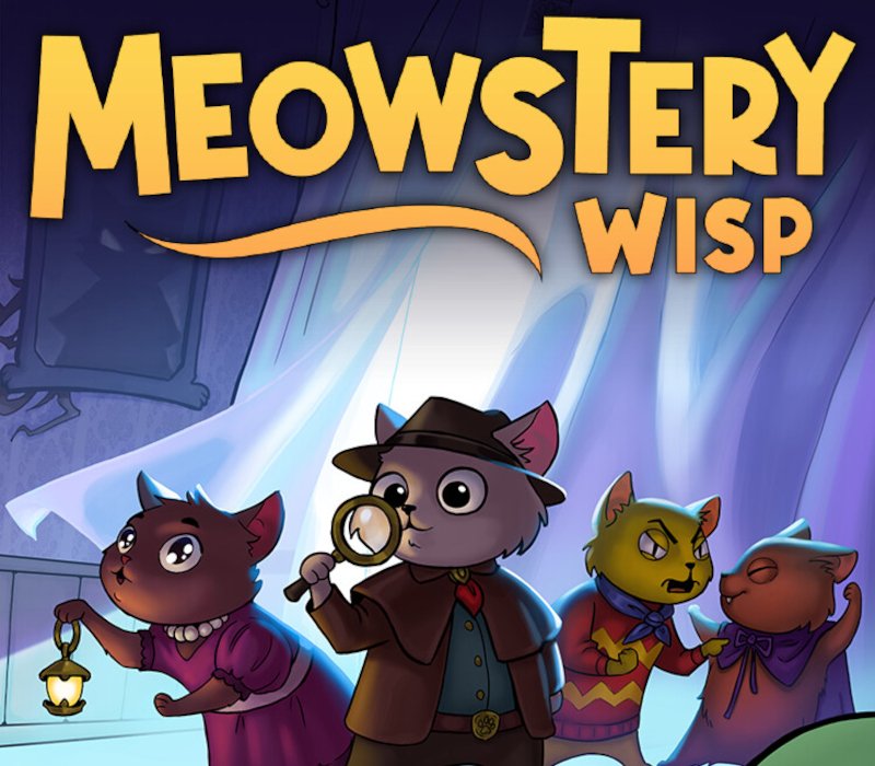 Meowstery Wisp PC Steam CD Key Logo
