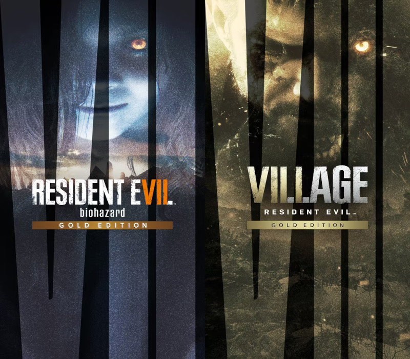 Resident Evil 7 Gold Edition & Village Gold Edition Bundle US XBOX One / Xbox Series X|S CD Key Logo
