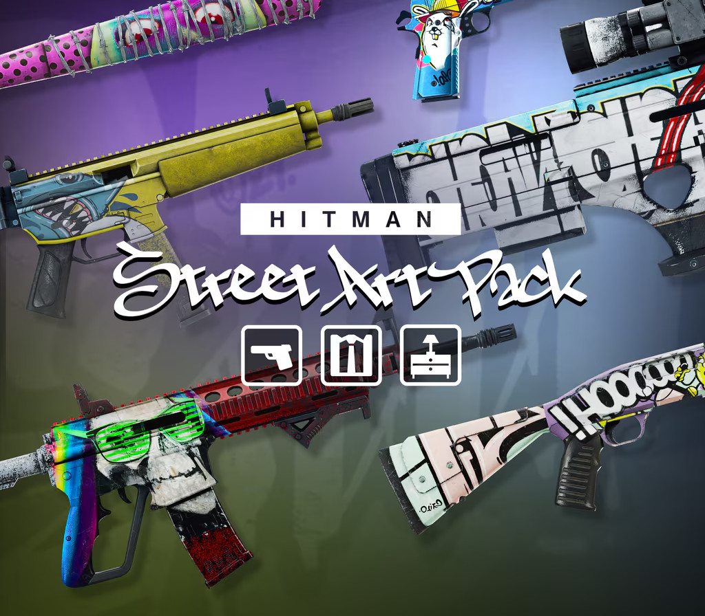 HITMAN 3 - Street Art Pack DLC PC Steam CD Key Logo