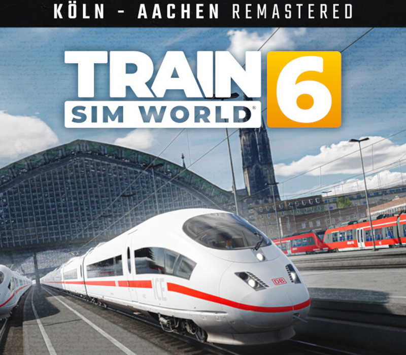Train Sim World 6 - Schnellfahrstrecke Köln-Aachen Remastered DLC EU XBOX One / Xbox Series X|S / PC CD Key Logo