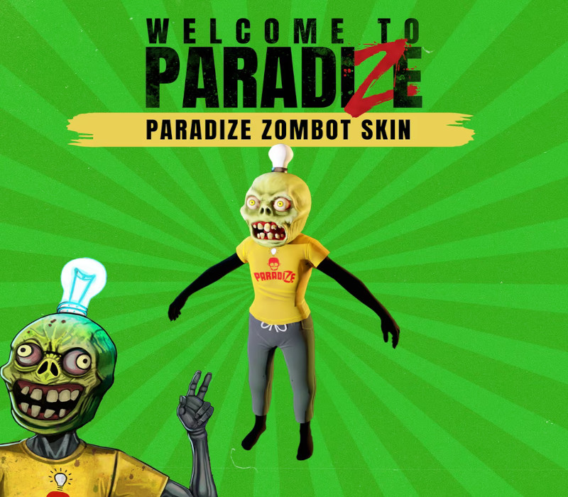 Welcome to ParadiZe - ParadiZe Zombot Skin DLC Steam CD Key Logo