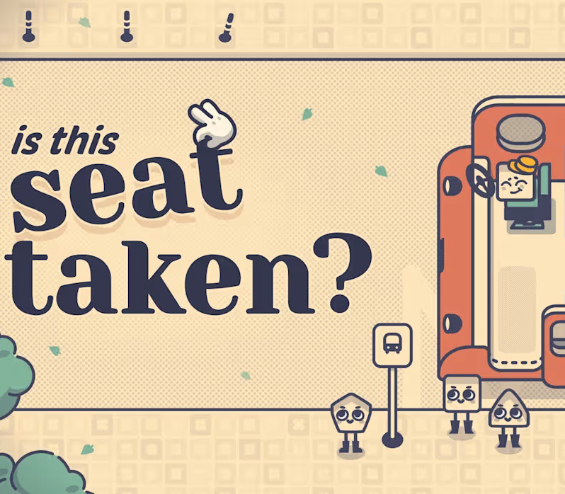 Is This Seat Taken? PC Steam CD Key Logo