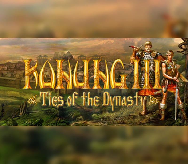 Konung 3: Ties of the Dynasty PC Steam CD Key Logo