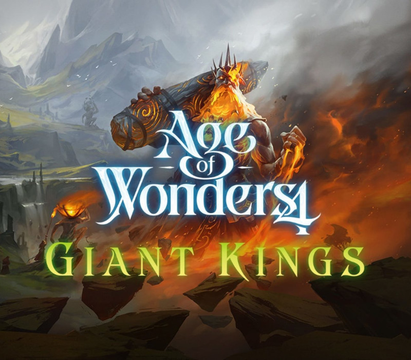 Age of Wonders 4 - Giant Kings DLC PC Steam CD Key Logo