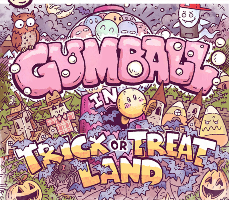 Gumball in Trick-or-Treat Land PC Steam CD Key Logo