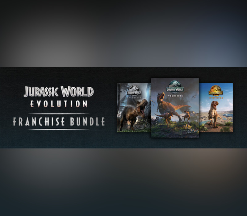 Jurassic World Evolution Franchise Bundle PC Steam CD Key Logo