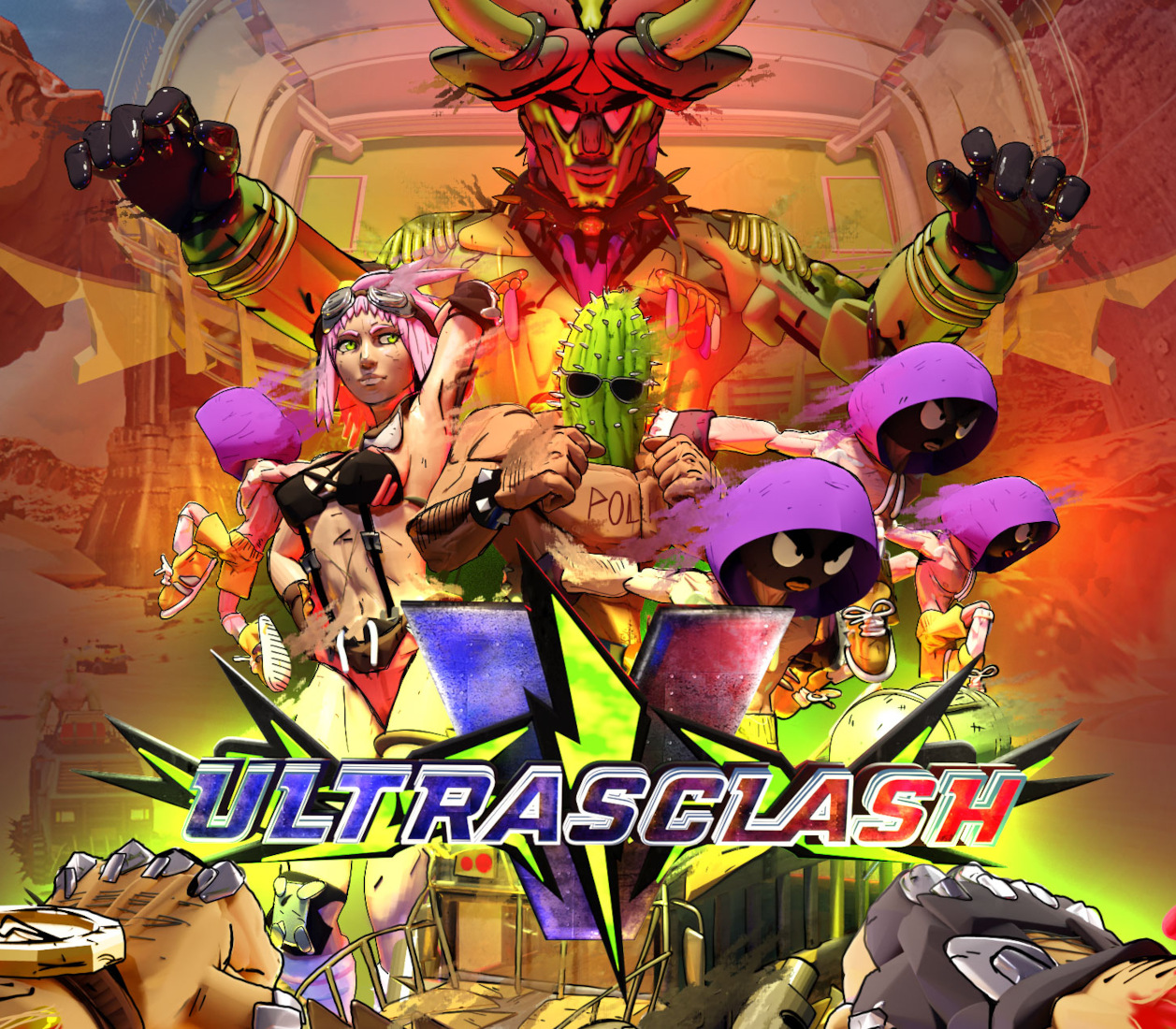 Ultrasclash V PC Steam CD Key Logo